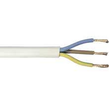 Cablu MYYM (H05VV-F) 3x1,5 mm² inel 50m, alb