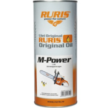Ulei pentru motoferăstrău Ruris M-Power L 150, 1 litru, ulei monograd de ungere.