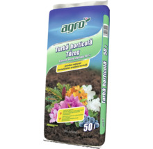 Turbă horticolă Agro pentru plante iubitoare de soluri acide, 50 litri.