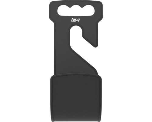 Suport pentru furtun din plastic cu mâner de transport și cârlig de agățare, for.q Logo.