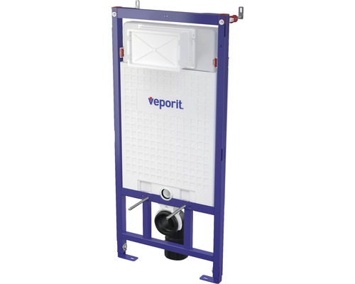 Rezervor WC încastrat veporit ICUBOX, cu cadru de instalare & compartiment pastile odorizante, 2,5 - 9 l, 51x112 cm