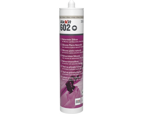 Silicon Akkit 602 pentru piatră naturală beige 310 ml