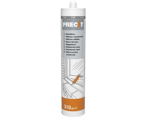 Silicon PRECIT pentru construcții 310 ml gri