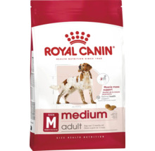 Royal Canin Medium Adult hrană uscată pentru câini peste 12 luni între 11 și 25 kilograme pentru susținerea masei musculare și a sănătății.