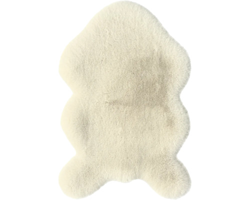 Covor blană artificială Solevito Ica Premium bej 60x90 cm buc
