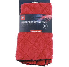 Prosop din microfibră pentru uscare Dirt Devil Automotive, Extra Large, circa 58 pe 58 centimetri, roz cu model de romb.