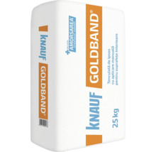 Tencuială manuală pe bază de ipsos Knauf Goldband sac 25 kilograme pentru suprafețe interioare