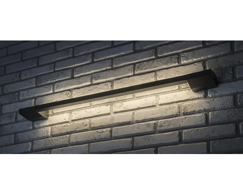 Aplică cu LED integrat Rabalux Zilina 8W 320 lumeni 3000K, negru