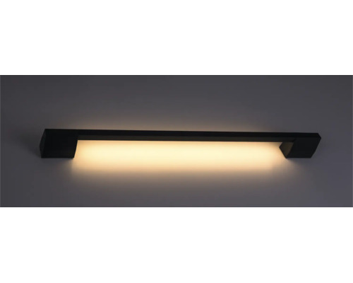 Aplică cu LED integrat Rabalux Zilina 8W 350 lumeni 3000K, neagră