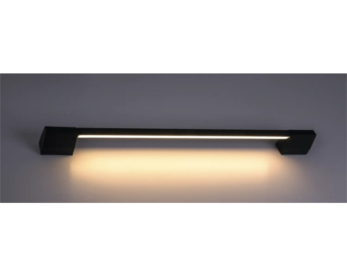 Aplică cu LED integrat Rabalux Zilina 8W 350 lumeni 3000K, neagră