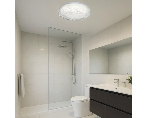 Plafonieră cu LED integrat Rabalux Luvia 36W 2900 lumeni 4000K, albă