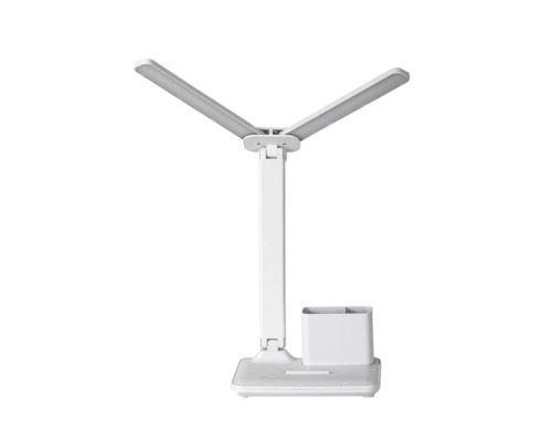 Lampă de birou cu LED integrat Rabalux Elumo 5W 300 lumeni 3000K, albă