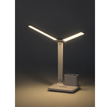 Lampă de birou cu LED integrat Rabalux Elumo 5W 300 lumeni 3000K, albă
