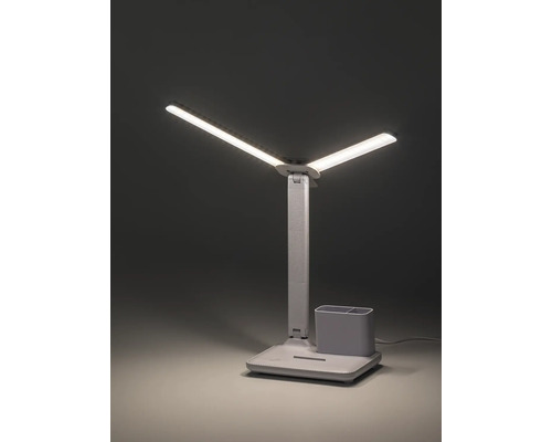 Lampă de birou cu LED integrat Rabalux Elumo 5W 300 lumeni 3000K, albă