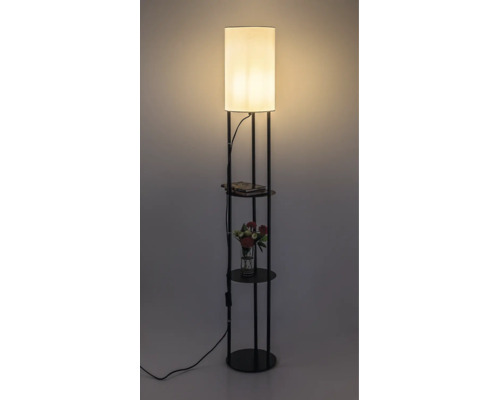 Lampadar Rabalux Bronn E27 40W, H 150 cm, negru