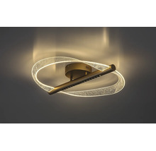 Plafonieră cu LED integrat Rabalux Olyssia 24W 1300 lumeni 3000K, auriu