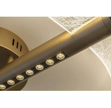 Plafonieră cu LED integrat Rabalux Olyssia 24W 1300 lumeni 3000K, auriu