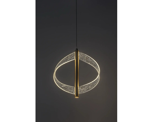 Pendul cu LED integrat Rabalux Olyssia 8W 340 lumeni 3000K, auriu
