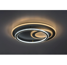 Plafonieră cu LED integrat Rabalux Brantiel 60W 3000 lumeni 3000K negru