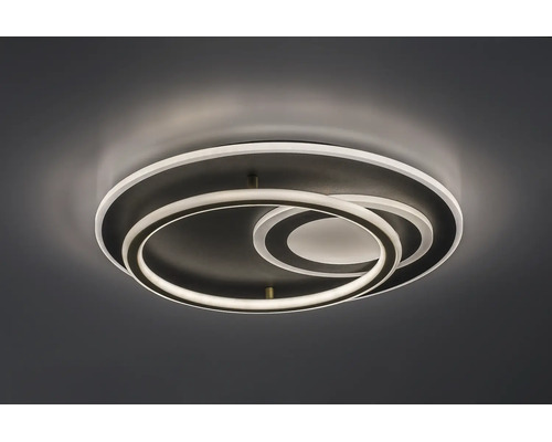 Plafonieră cu LED integrat Rabalux Brantiel 60W 3000 lumeni 3000K negru
