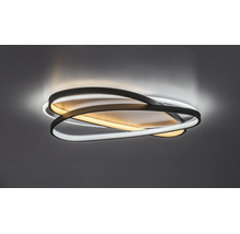 Plafonieră cu LED integrat Rabalux Brantiel 57W 3200 lumeni 3000K, neagră