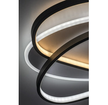 Plafonieră cu LED integrat Rabalux Brantiel 57W 3200 lumeni 3000K, neagră