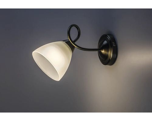 Aplică LED Rabalux Palomina E27 60W, bronz