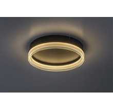 Plafonieră cu LED integrat Rabalux Seraphiel 18W 1110 lumeni 3000K, negru