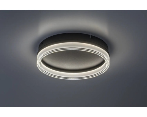 Plafonieră cu LED integrat Rabalux Seraphiel 18W 1110 lumeni 3000K, negru