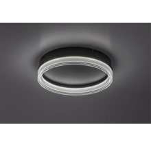Plafonieră cu LED integrat Rabalux Seraphiel 18W 1110 lumeni 3000K, negru