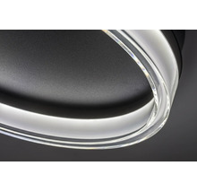 Plafonieră cu LED integrat Rabalux Seraphiel 18W 1110 lumeni 3000K, negru