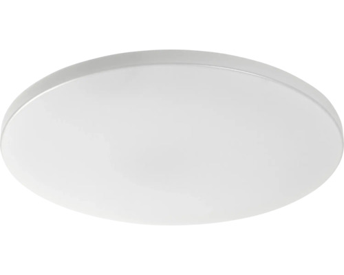 Plafonieră rotundă cu profil plat.