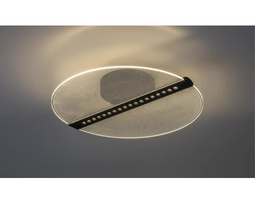 Plafonieră cu LED integrat Rabalux Norael 20W 1410 lumeni 3000K, neagră