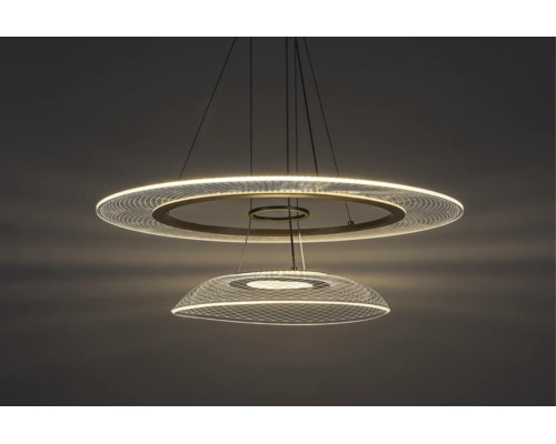 Pendul cu LED integrat Rabalux Zofrael 36W 2400 lumeni 3000K, auriu