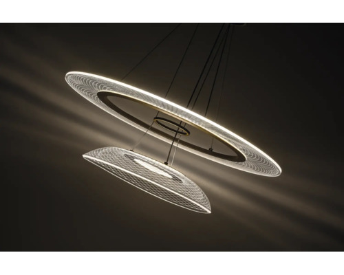 Pendul cu LED integrat Rabalux Zofrael 36W 2400 lumeni 3000K, auriu