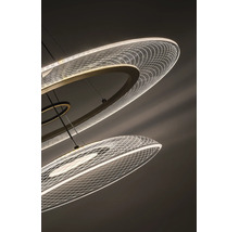 Pendul cu LED integrat Rabalux Zofrael 36W 2400 lumeni 3000K, auriu