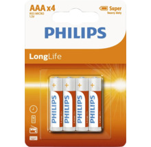 Baterii Philips LongLife AAA patru bucati
