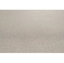 Vedere de aproape a structurii unui material textil țesut cu un model fin în spic în tonuri neutre.