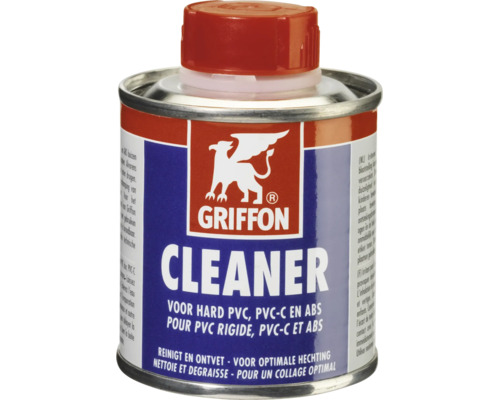 Curățător Griffon pentru PVC dur, PVC-C și ABS în recipient metalic pentru curățare și degresare.