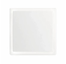 Lampă LED pătrată aplicată cu design plat pentru perete sau tavan