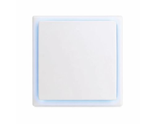 Întrerupător de lumină pătrat cu iluminare de fundal integrată cu aspect modern