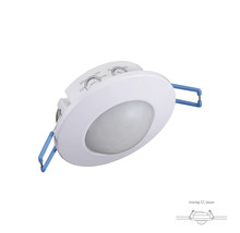 Senzor de mișcare rotund pentru montare pe tavan cu setări pentru timp și crepuscul