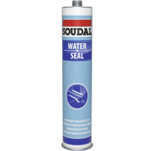 Cartuș Soudal Water Seal cu Soudal Logo pentru etanșarea etanșă a țevilor.