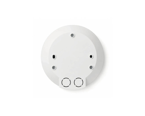 Doză rotundă aplicată pentru instalații electrice cu fixare prin șuruburi și intrări pentru cabluri