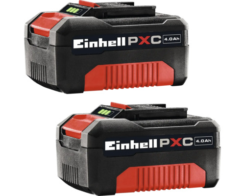 Set 2 acumulatori Einhell Power-X-Change 18V, capacitate 2x 4Ah Li-Ion