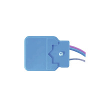 Carcasă din plastic pentru instalații electrice cu două cabluri conectate