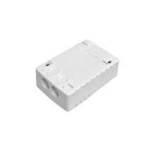 Doza de derivatie aplicata dreptunghiulara din plastic cu intrari pentru cabluri pentru instalatii electrice