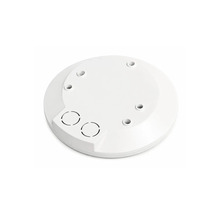 Carcasă rotundă aplicată pentru detector de fum din plastic pentru montare pe tavan.