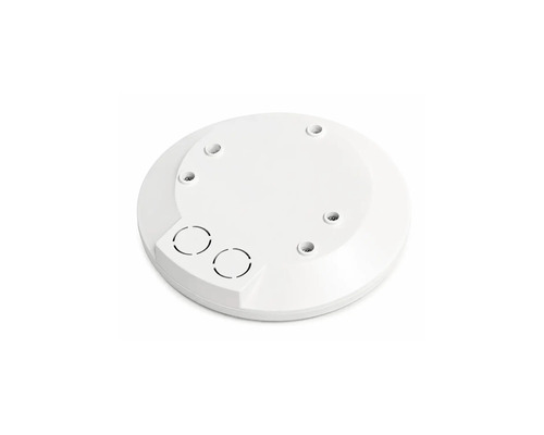 Carcasă rotundă aplicată pentru detector de fum din plastic pentru montare pe tavan.