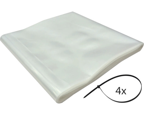 Tub pentru jgheab folie transparent Ø 125 10 m